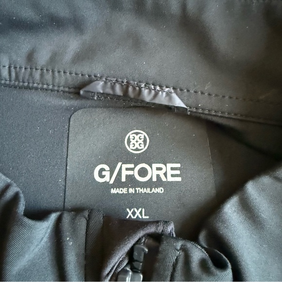 G/Fore Golf Hybrid Puffer Jacket Mens XXL Black Full Zip - Picture 4 of 7
